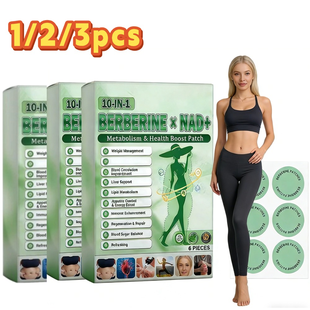 Xbody Health & Wellness Wayne Nj - 10-in-1 Berberine x NAD+ Gewichtsbeheersingspleister, eenvoudig