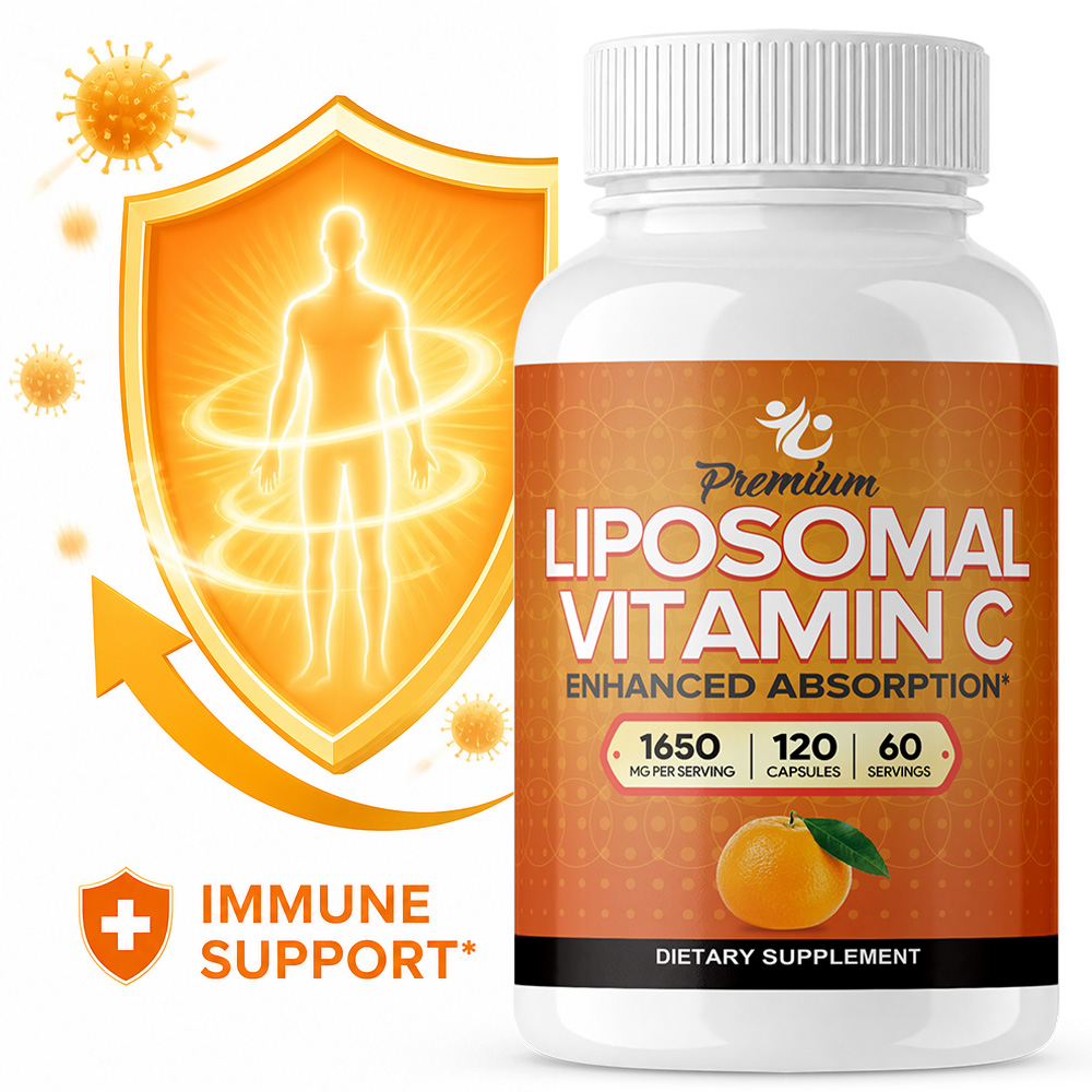 Health And Wellness Promotion - Liposomale vitamine C capsules 1650 mg,