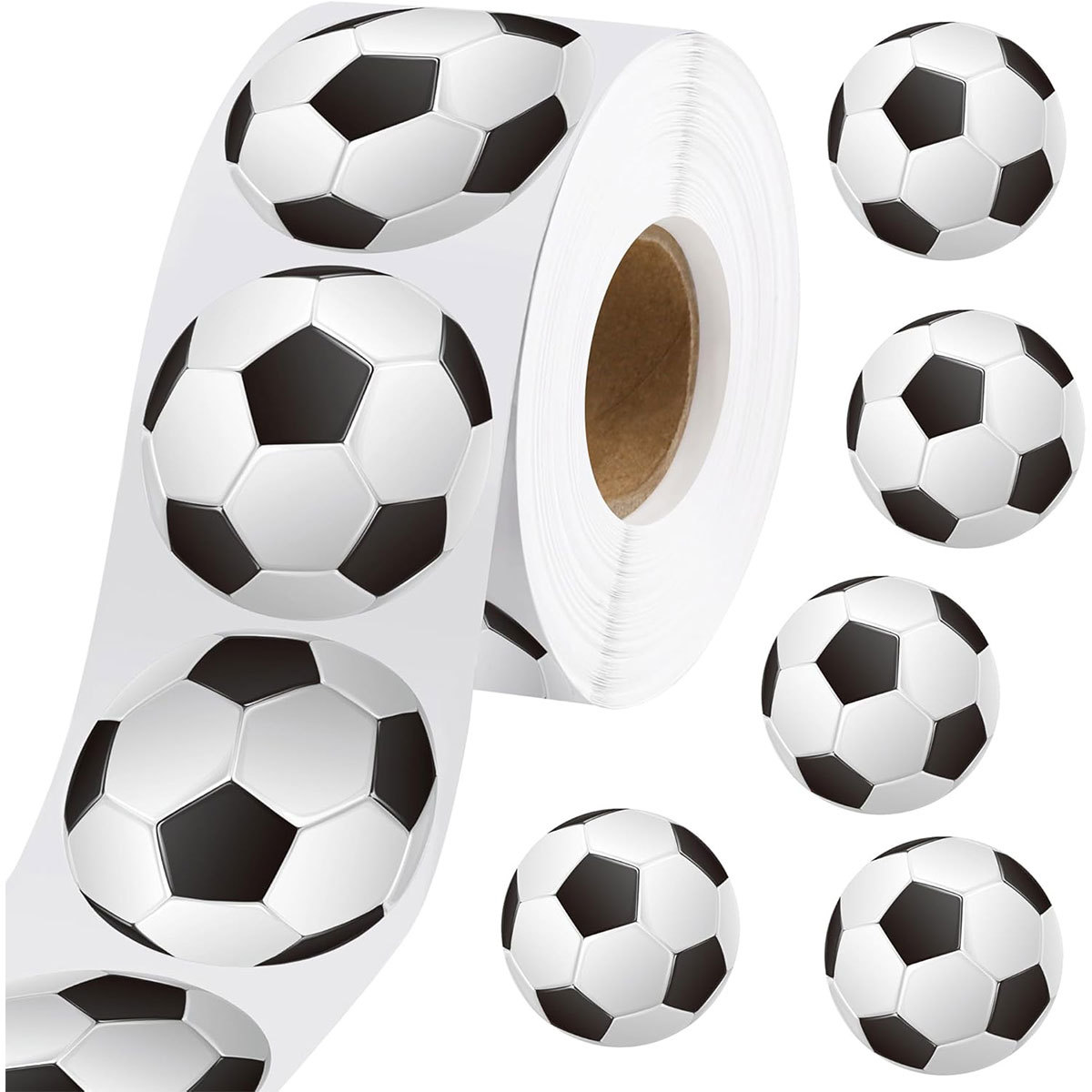 Fitness Journal Planner - 100-500 Stuks Voetballen Stickers Sport Ballen