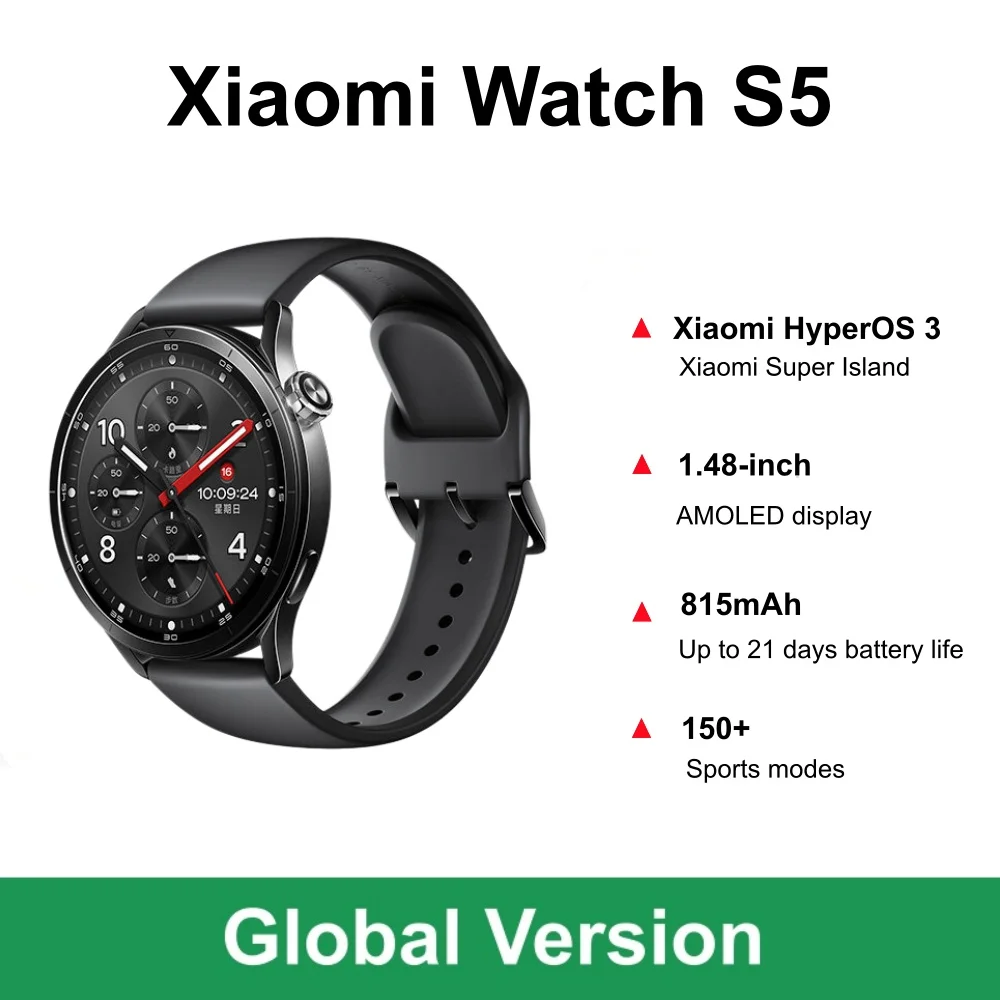 Xbody Health & Wellness Wayne Nj - Xiaomi Watch S5 Smartwatch, globale versie,
