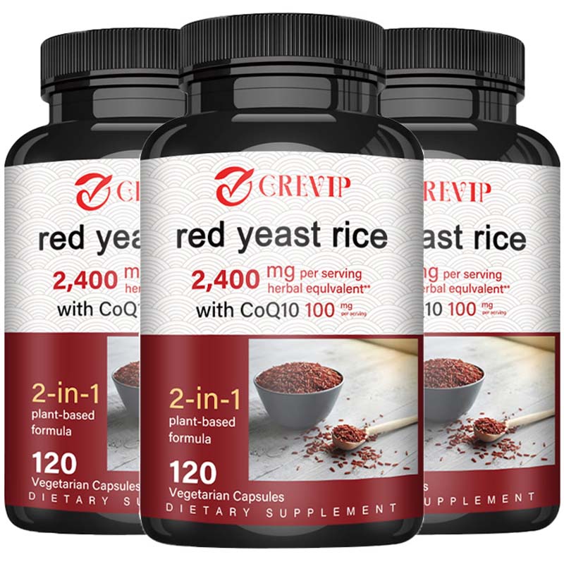 Health And Wellness Promotion - Rode Gist Rijstcapsules - Ondersteunt de
