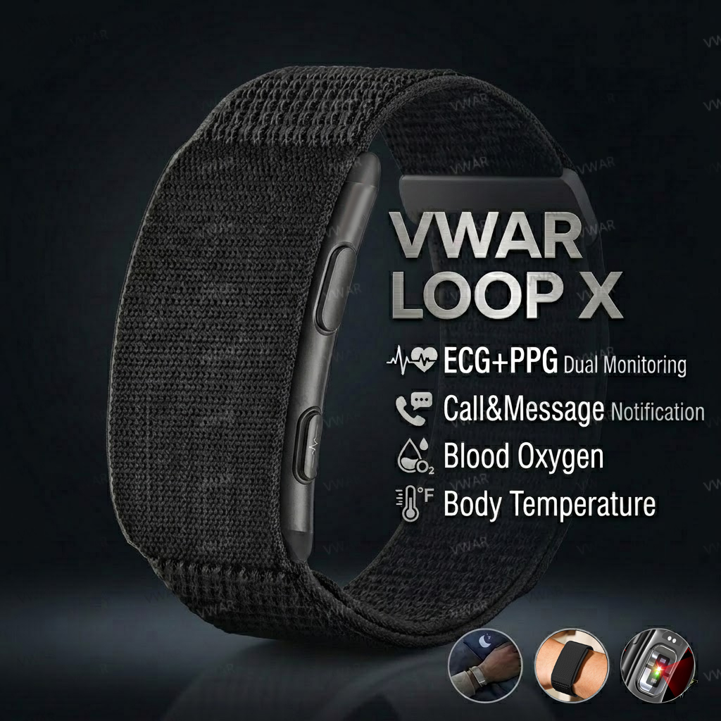 Xbody Health & Wellness Wayne Nj - VWAR LOOP X ECG Smart Armband