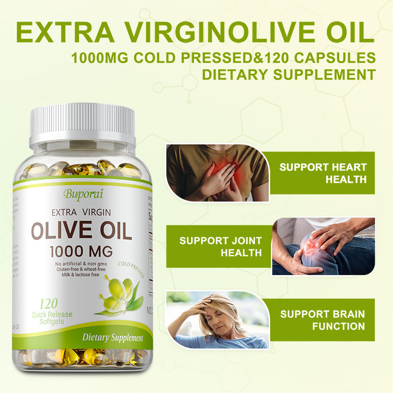 Health And Wellness Promotion - Olijfolie Softgel 1000mg - Bevordert celherstel,