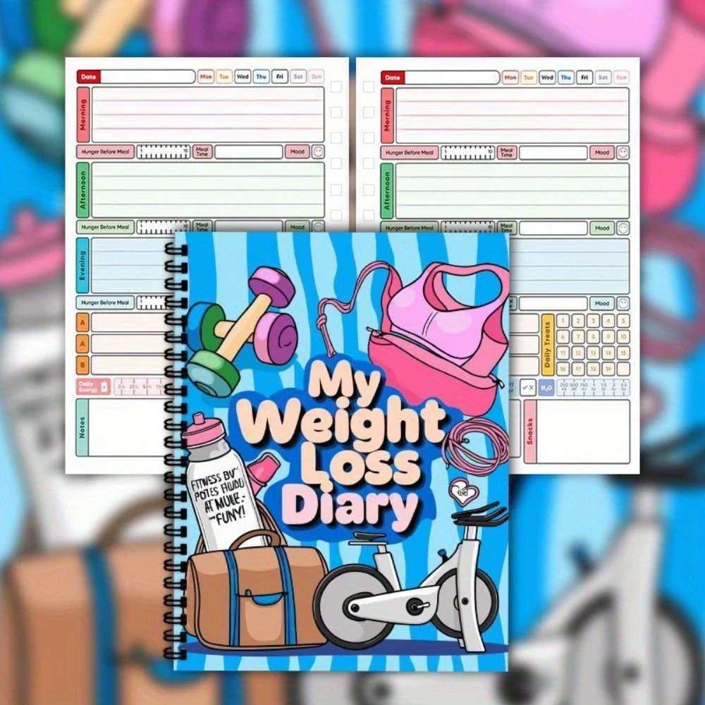 Gewichtsverlies Plan Dagboek S - Fitness Journal Planner recensie en prijs