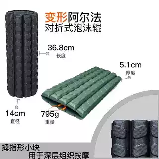 Opvouwbare draagbare reis-mini - Vibrating Foam Roller recensie en prijs