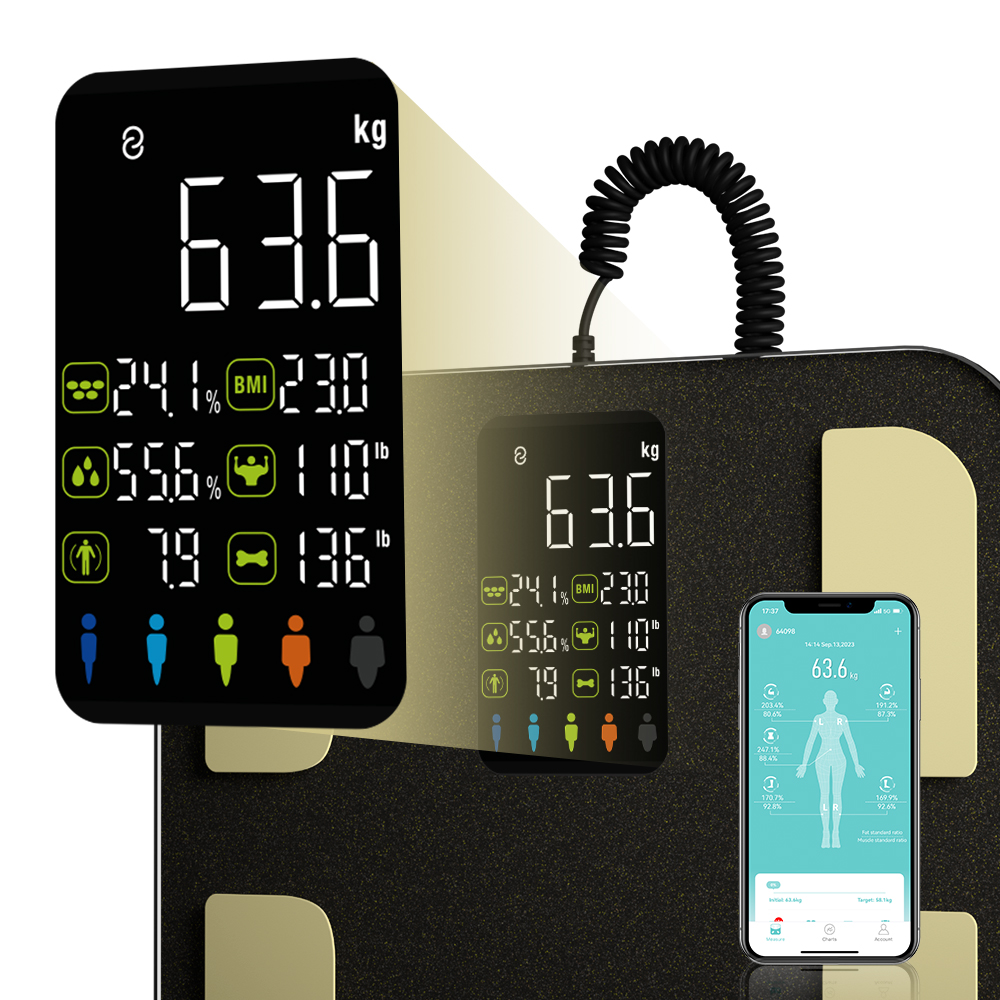 Slimme bio-impedantieweegschaa - Digital Body Weight Scale recensie en prijs