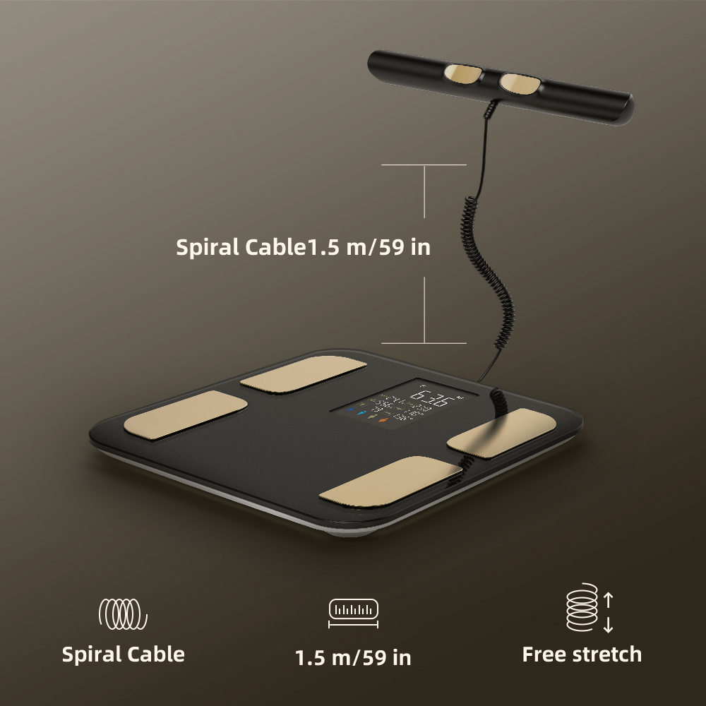Slimme bio-impedantieweegschaa - Digital Body Weight Scale recensie en prijs