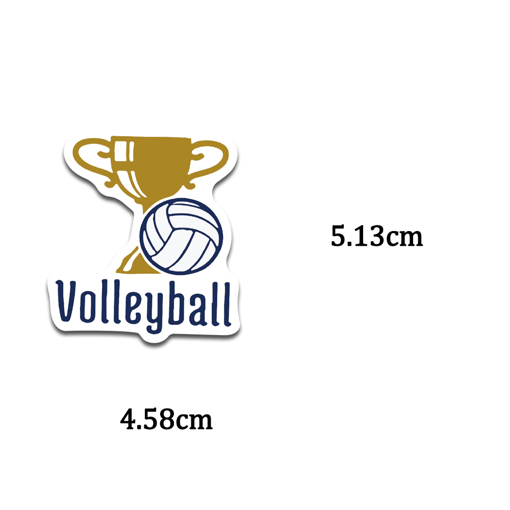 50 STKS Cartoon Volleybal Spor - Fitness Journal Planner recensie en prijs