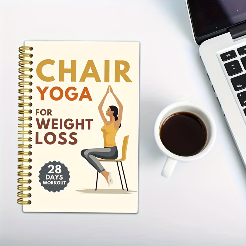 Stoel voor 28 dagen Yoga Gewic - Fitness Journal Planner recensie en prijs