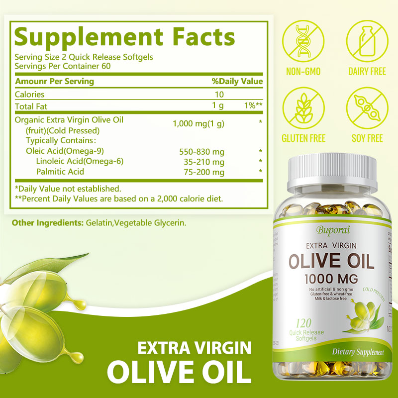 Olijfolie Softgel 1000mg - Bev - Health And Wellness Promotion recensie en prijs